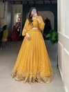 NNK1118 Georgette With Sequins And Thread Embroidery Work Lehenga With Top Indo Western Collection Online Wholesale